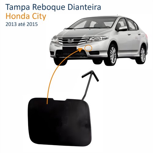 Tampa Reboque Dianteira Honda City 2013 Até 2015
