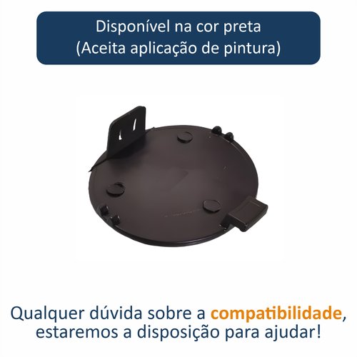 Tampa Reboque Parachoque Dianteiro Jeep Compass 2017 Até 2021
