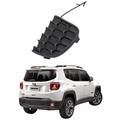 Tampa Reboque Parachoque Traseiro Jeep Renegade 2015 Até 2020