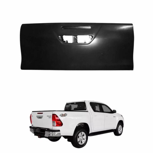 Tampa Traseira Toyota Hilux Srv 2016 2017 2018 2019 2020 2021 2022 Cabine Dupla
