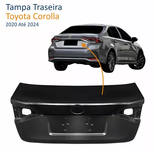 Tampa Traseira Toyota Corolla 2020 Até 2024