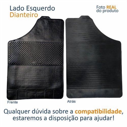Tapete Automotivo De Borracha Série 1 Brb Com 4 Peças Tipo Universal
