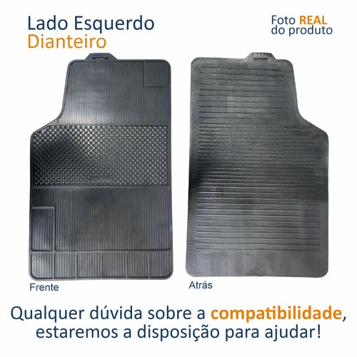 Tapete Automotivo De Borracha Série 2 Brb Com 4 Peças Tipo Universal