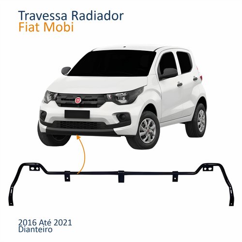 Travessa Radiador Inferior Fiat Mobi 2016 Até 2021