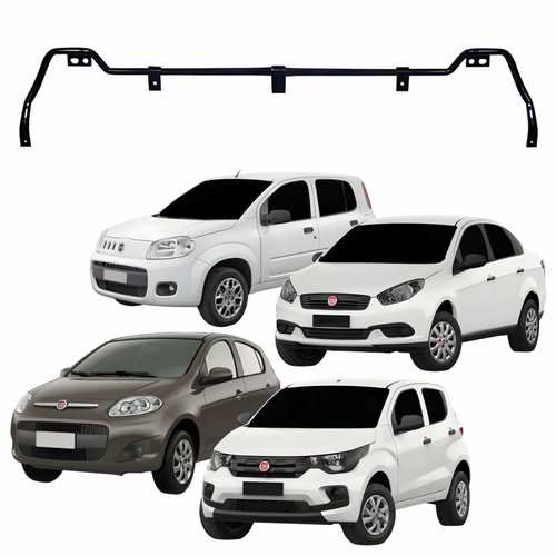 Travessa Radiador Inferior Fiat Palio Uno 2012 Até 2016 Mobi Grand Siena 2016 Até 2021