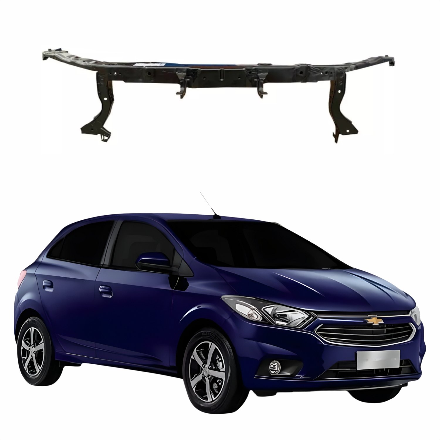 Painel Dianteiro Gm Onix 2017 Até 2019 Completo Com Alojamento Painel Dianteiro Gm Onix 2017 Até 2019 Completo Com Alojamento