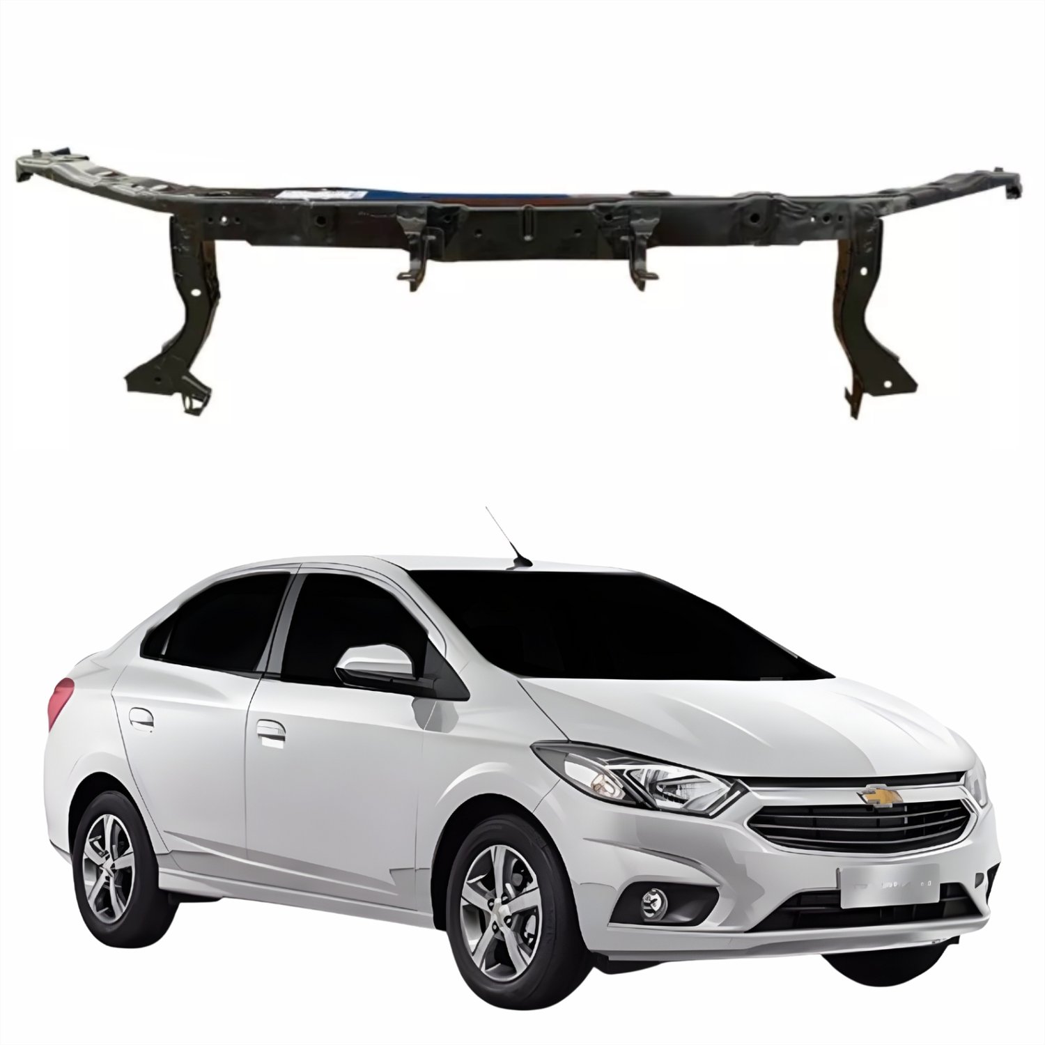 Painel Dianteiro Gm Prisma 2017 Até 2019 Completo Com Alojamento Painel Dianteiro Gm Prisma 2017 Até 2019 Completo Com Alojamento