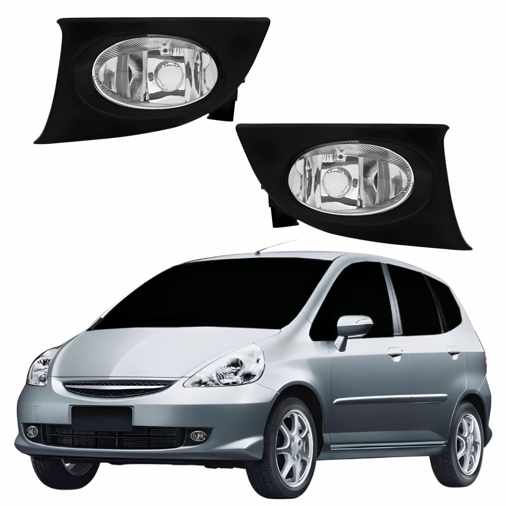 Par Farol Auxiliar De Milha Honda Fit 2006 2007 2008 Par Farol Auxiliar De Milha Honda Fit 2006 2007 2008