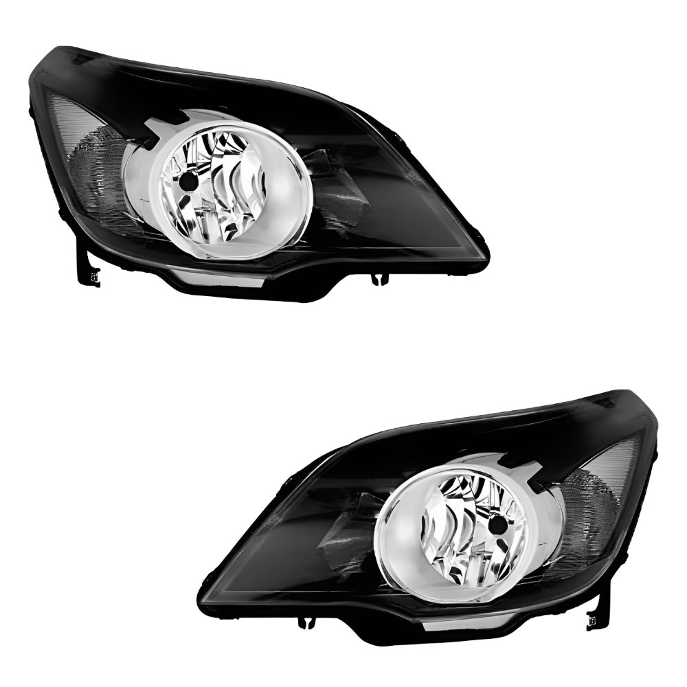 Par Farol Gm Agile 2009 2010 2011 2012 2013 Máscara Negra