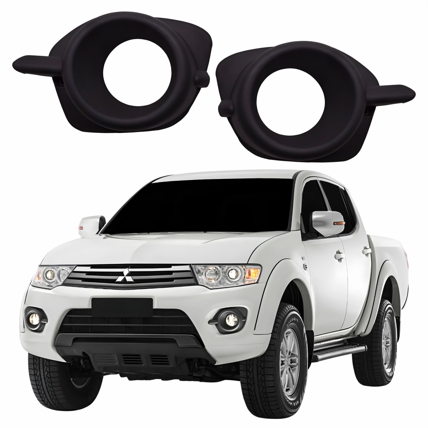 Parachoques trasero ABS para Mitsubishi Triton L200 2019-2023 4x4 Parachoques trasero ABS para Mitsubishi Triton L200 2019-2023 4x4