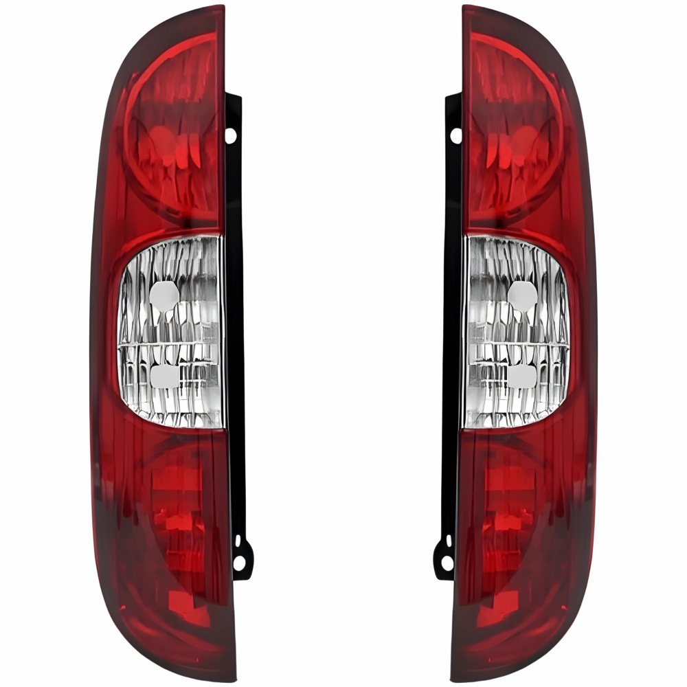 Par Lanterna Traseira Fiat Doblo 2010 Até 2018 Fiorino 2014 Até 2021 Bicolor