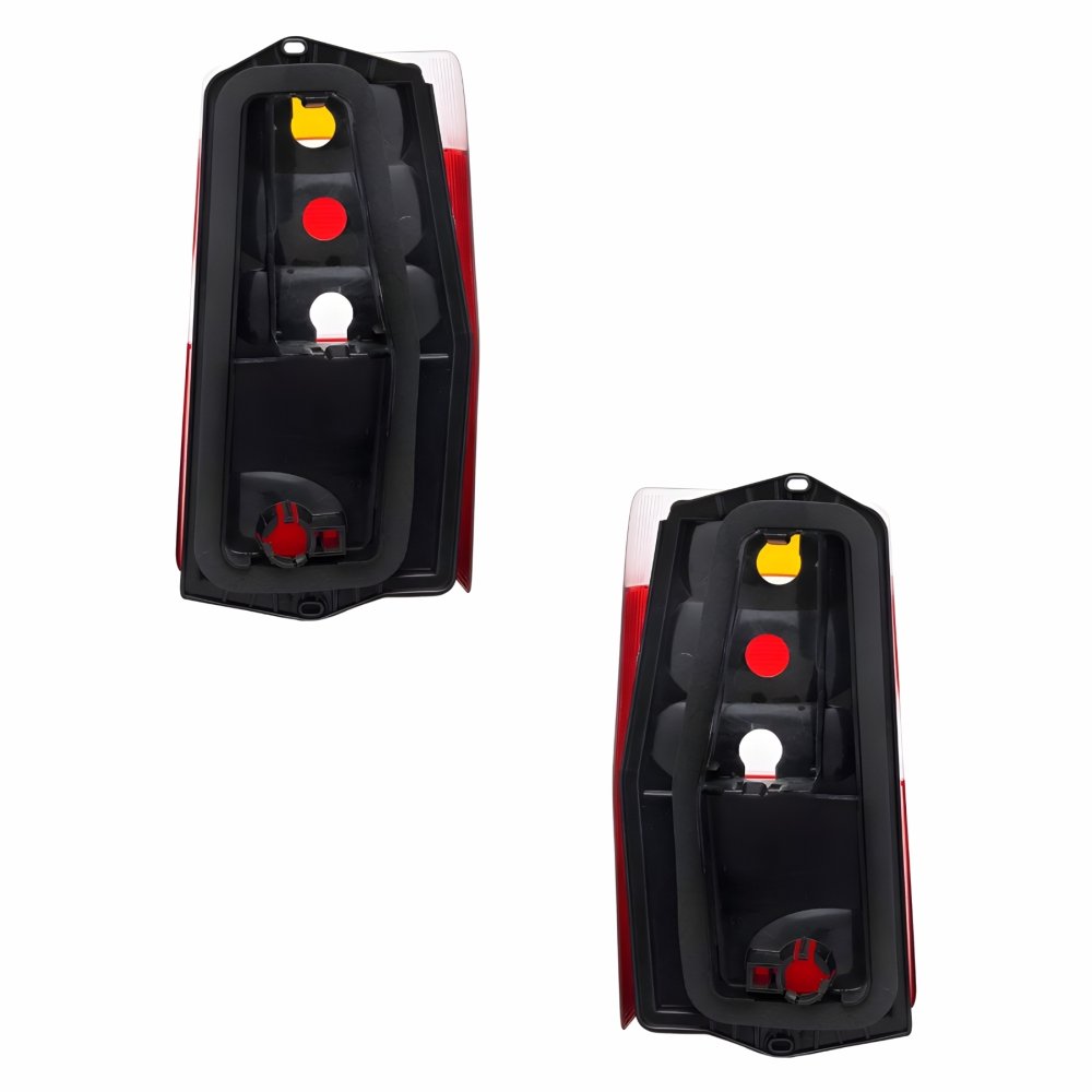Par Lanterna Traseira Fiat Fiorino 1986 Até 1997 Carto Bicolor
