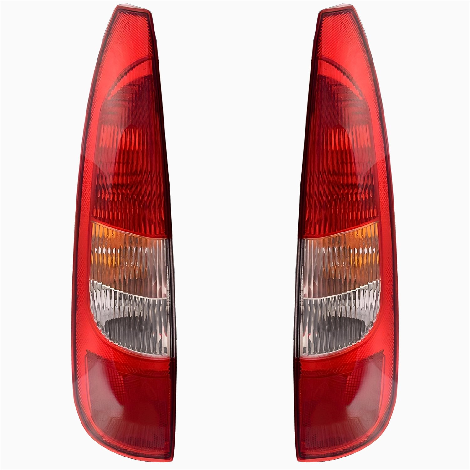 Par Lanterna Traseira Ford Fiesta Hatch 2003 2004 2005 2006 2007 Bicolor