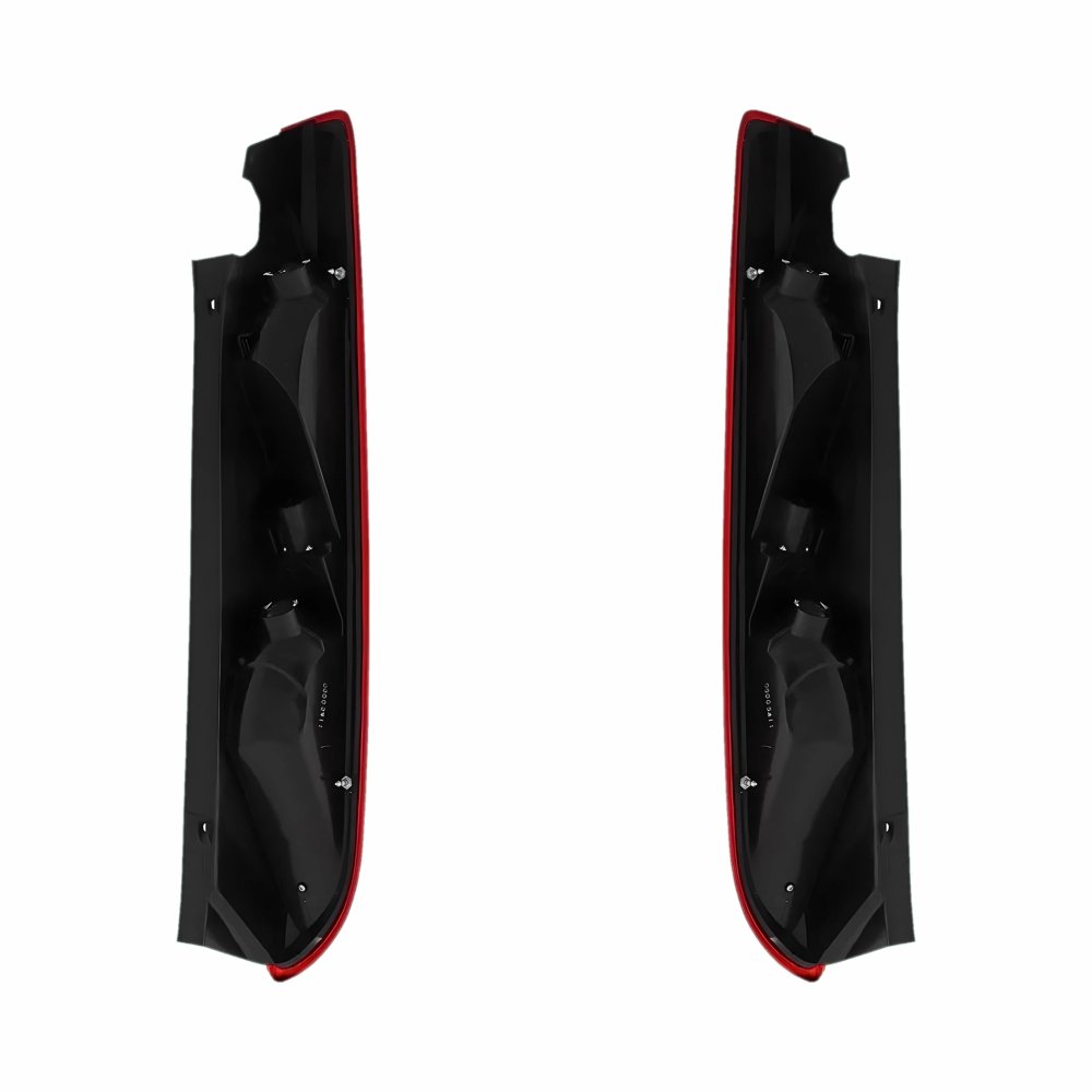 Par Lanterna Traseira Ford Focus Hatch 2009 2010 2011 2012 Bicolor Cristal