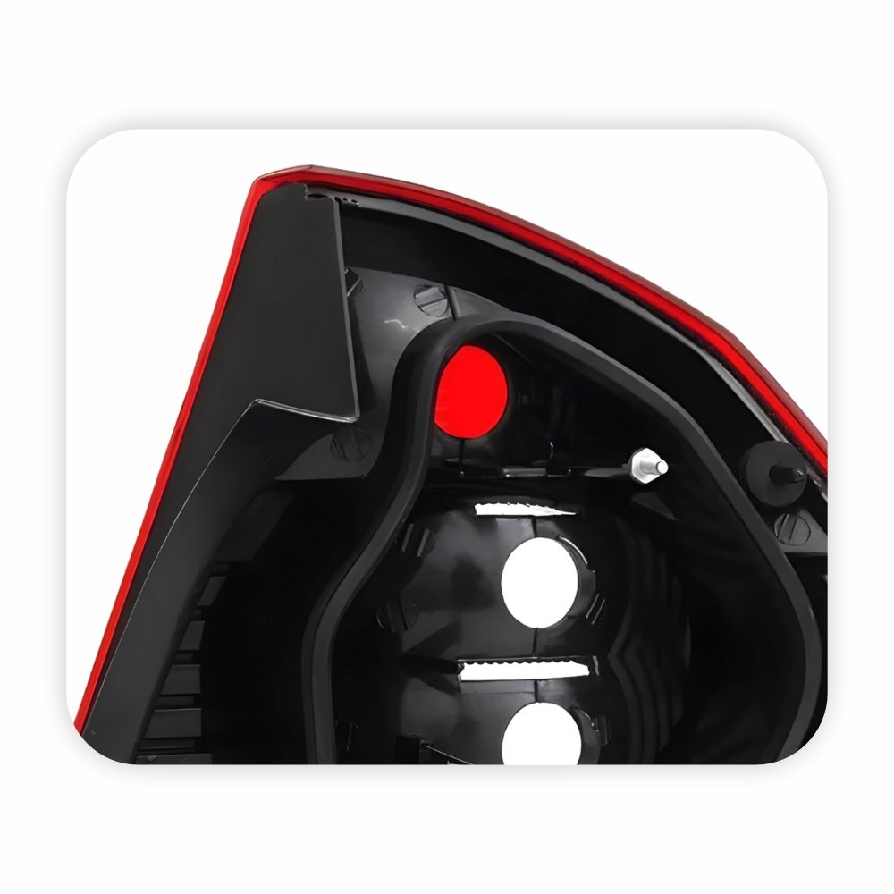 Par Lanterna Traseira Ford Focus Sedan 2009 2010 2011 2012 Bicolor Cristal