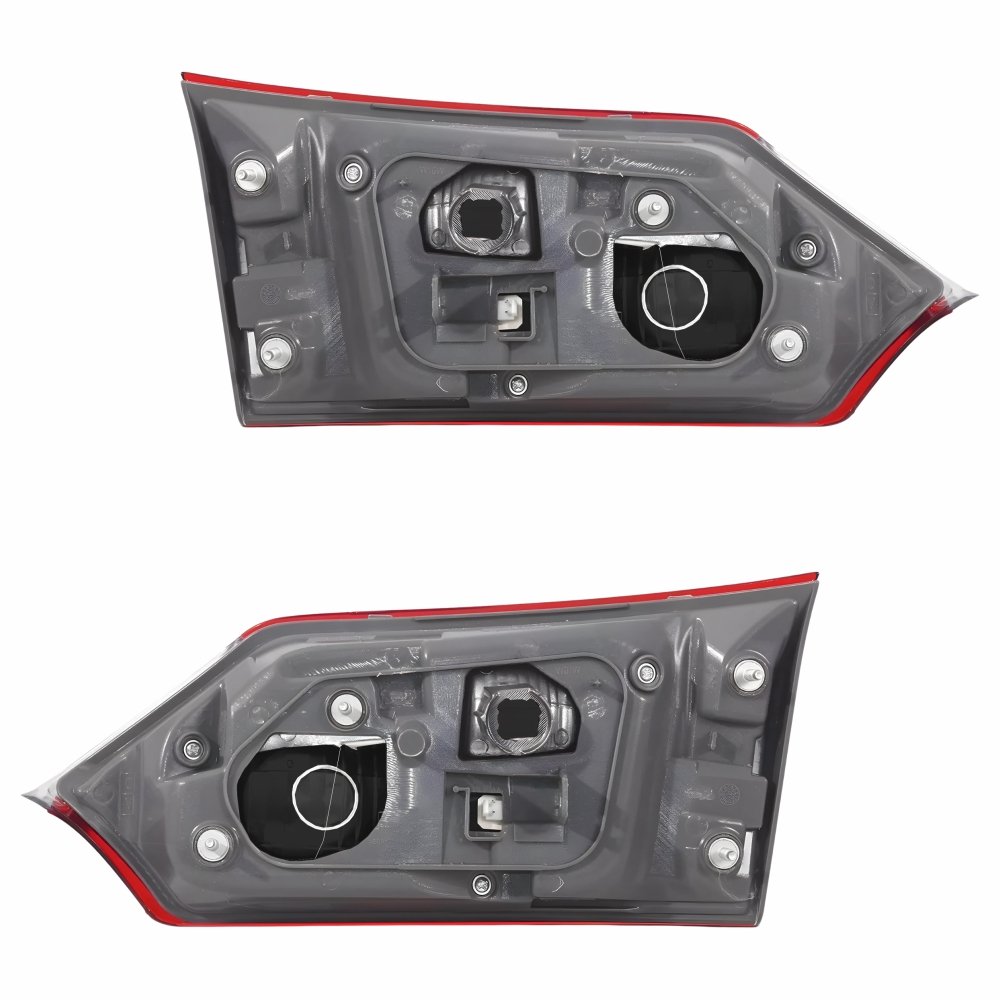 Par Lanterna Traseira Toyota Corolla 2015 2016 2017 Tampa Bicolor Com Led