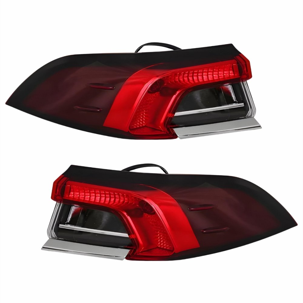 Par Lanterna Traseira Toyota Corolla 2020 2021 2022 2023 Canto Bicolor Sem Led