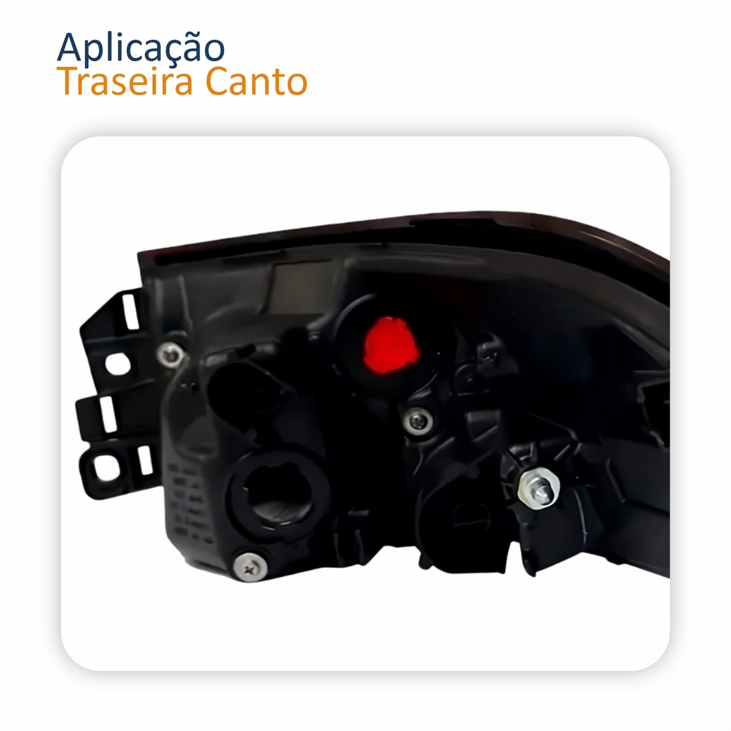 Par Lanterna Traseira Toyota Corolla Altis 2020 2021 2022 2023 Canto Bicolor Com Led
