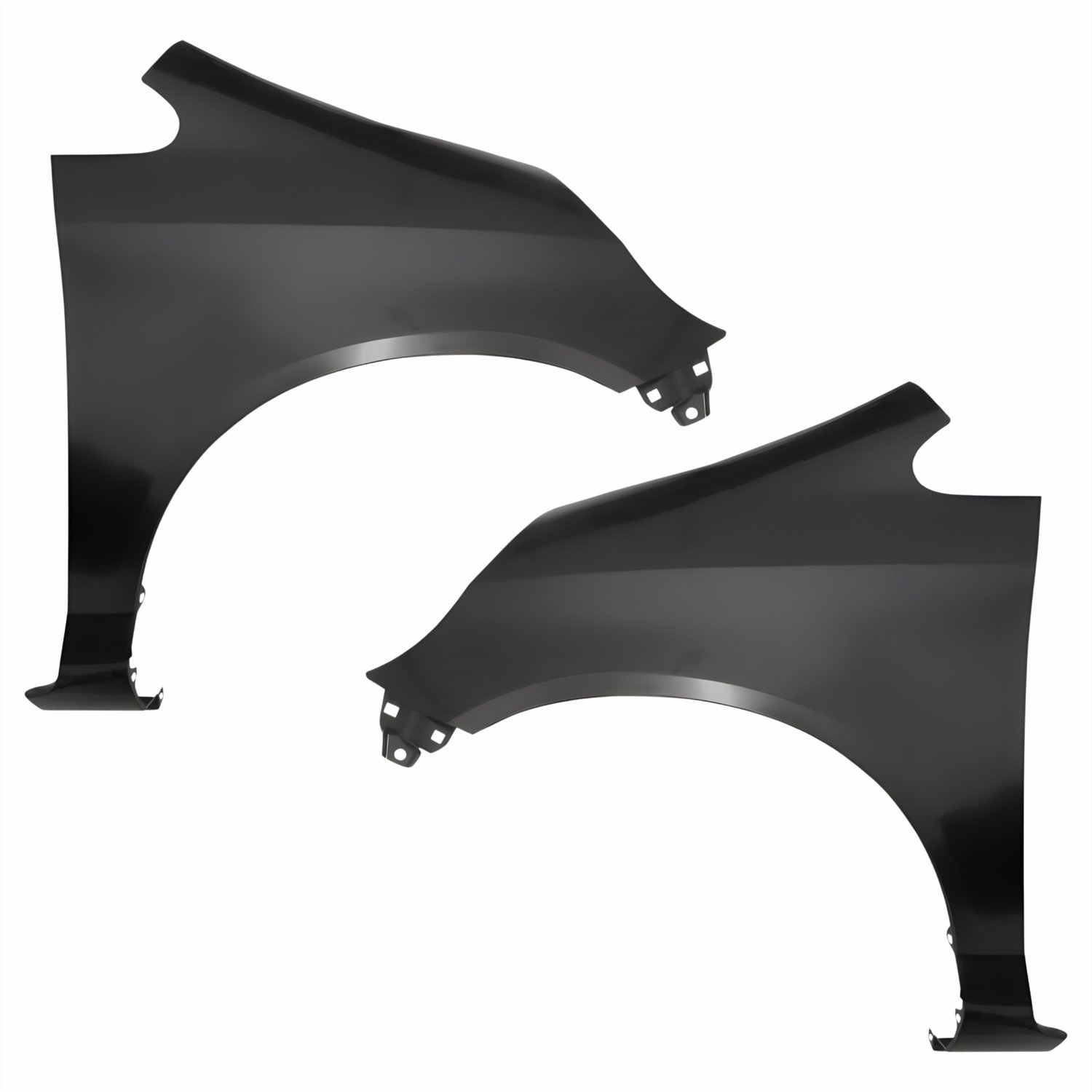 Par Paralama Dianteiro Honda Fit 2003 Até 2008 Par Paralama Dianteiro Honda Fit 2003 Até 2008