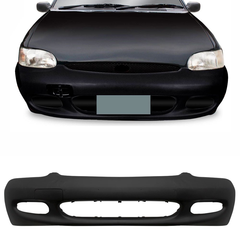 Parachoque Ford Escort Zetec 1997 1998 1999 2000 2001 2002 2003 Dianteiro Preto Texturizada Com Furo para Milha Parachoque Ford Escort Zetec 1997 1998 1999 2000 2001 2002 2003 Dianteiro Preto Texturizada Com Furo para Milha