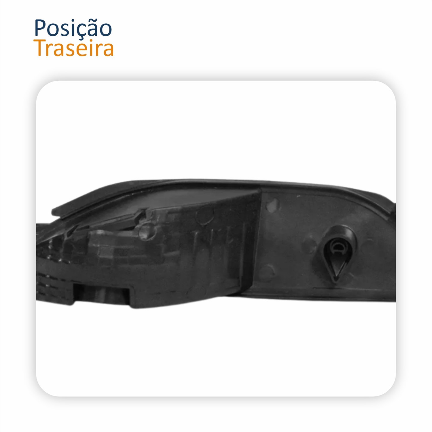 Refletor Traseiro Parachoque Fiat Toro 2015 Até 2020 Lado Direito Passageiro