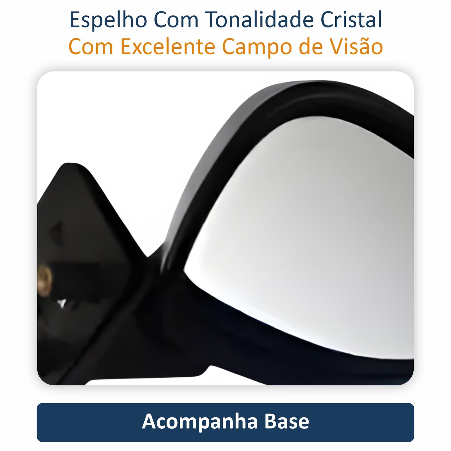 Retrovisor Fiat Idea 2014 Até 2016 Elétrico Com Pisca e Tiltdown METAGAL Lado Direito Passageiro