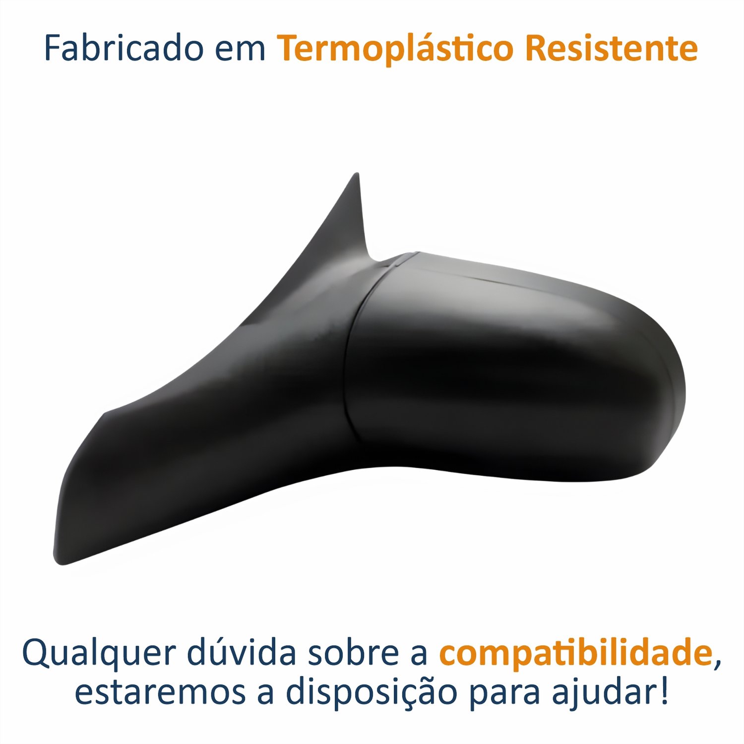 Retrovisor Gm Corsa 1994 Até 2016 2 4 Portas Sem Controle Lado Esquerdo Motorista