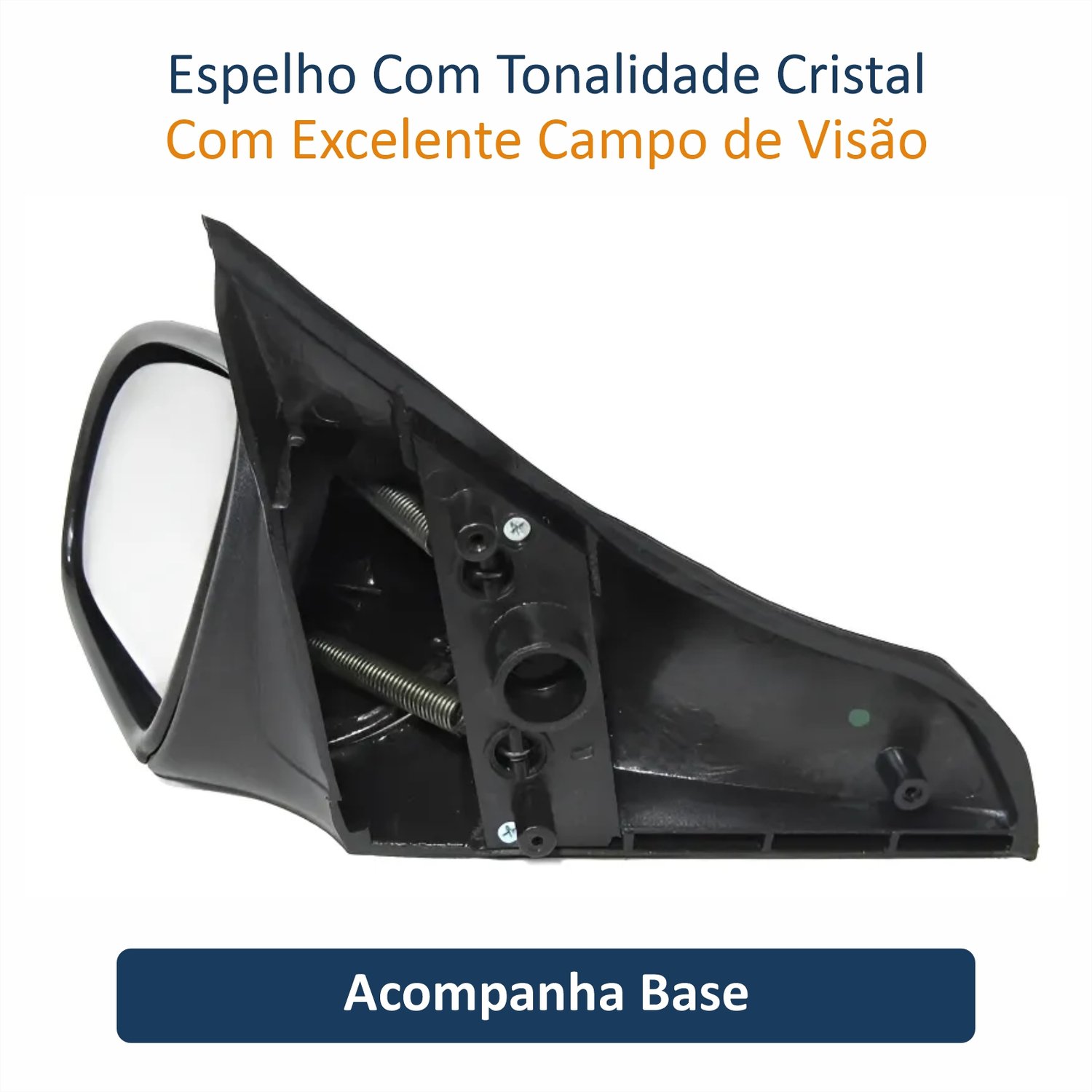 Retrovisor Gm Corsa 1994 Até 2016 2 4 Portas Sem Controle Lado Esquerdo Motorista