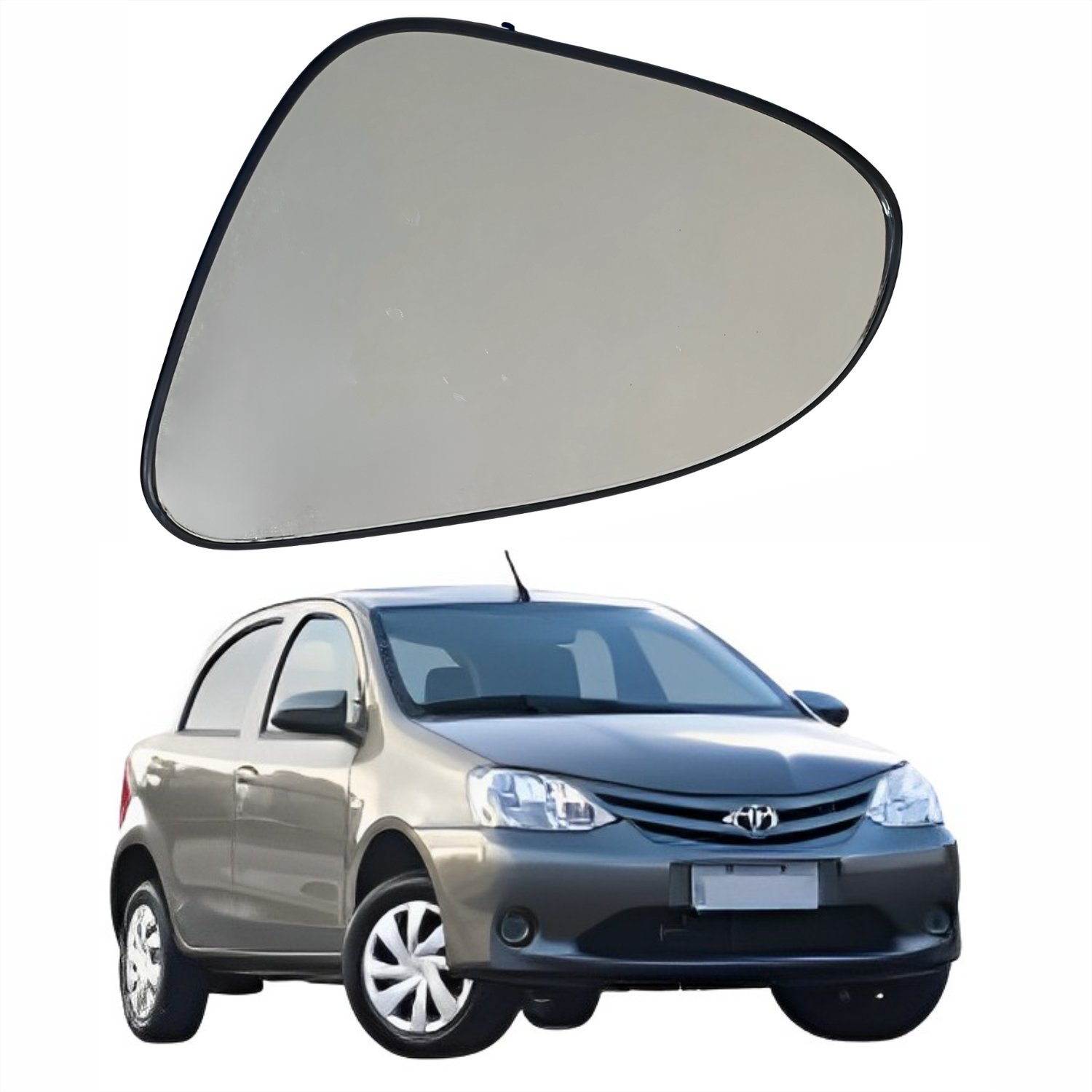 Subconjunto Toyota Etios 2012 Até 2019 Encaixe Modelo Metagal Lado Direito Passageiro