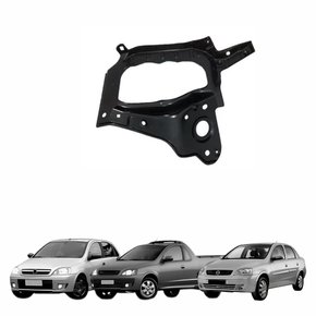 Alojamento do Farol Gm Corsa Montana 2003 até 2012 Lado Esquerdo Motorista