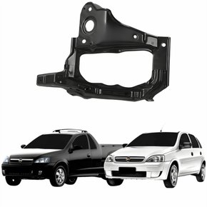 Alojamento do Farol Gm Corsa Montana 2003 Até 2012 Lado Esquerdo Motorista