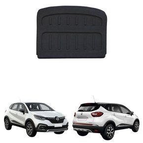 Tampão Bagagito Porta Mala Renault Captur 2017 até 2020 com Carpete Preto