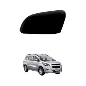 Capa de Retrovisor Gm Spin 2012 Até 2016 Lisa Lado Direito Passageiro