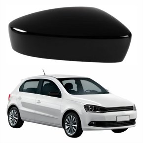 Capa de Retrovisor Vw Gol G6 2012 até 2016 Black Piano Lado Direito Passageiro