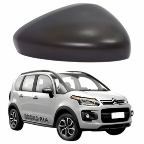 Capa Retrovisor Citroen Aircross 2011 Até 2018 Texturizado Lado Direito Passageiro