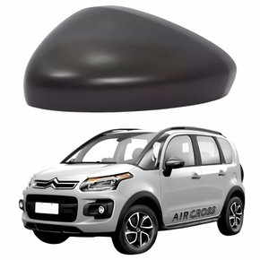 Capa Retrovisor Citroen Aircross 2011 Até 2018 Texturizado Lado Esquerdo Motorista