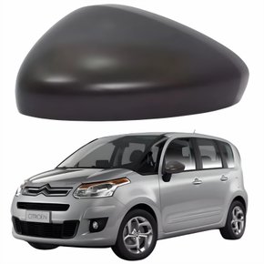 Capa Retrovisor Citroen C3 Picasso 2011 Até 2015 Texturizado Lado Esquerdo Motorista