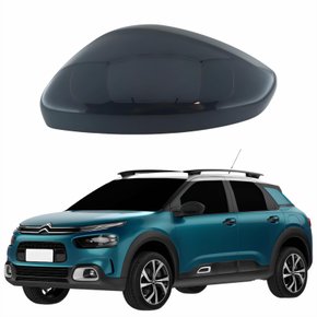 Capa Retrovisor Citroen C4 Cactus 2018 2019 2020 Lisa Lado Esquerdo Motorista
