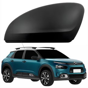 Capa Retrovisor Citroen C4 Cactus 2018 2019 2020 Texturizado Lado Direito Passageiro