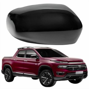Capa Retrovisor Fiat Toro 2016 Até 2023 Texturizado Lado Direito Passageiro