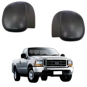 Capa Retrovisor Ford F-250 1999 Até 2011 Texturizado