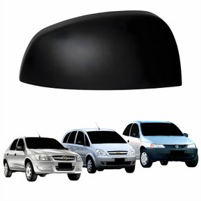 Capa Retrovisor Gm Celta Prisma Meriva 2002 Até 2011 Liso Lado Direito Passageiro