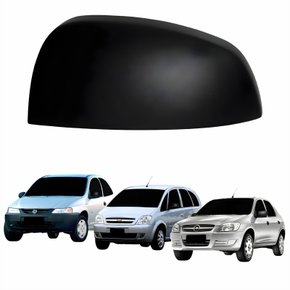 Capa Retrovisor Gm Celta Prisma Meriva 2002 Até 2011 Liso Lado Esquerdo Motorista