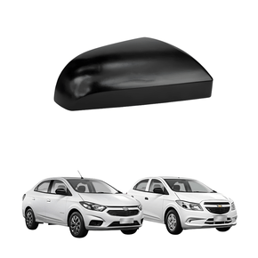 Capa de Retrovisor Gm Onix Prisma 2013 até 2019 Black Piano Lado Direito Passageiro