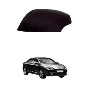 Capa Retrovisor Renault Fluence 2010 Até 2014 Liso Lado Direito Passageiro