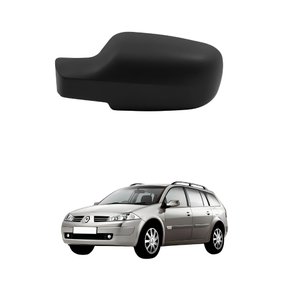 Capa Retrovisor Renault Megane 2006 Até 2012 Texturizado Lado Esquerdo Motorista