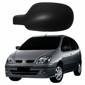 Capa Retrovisor Renault Scenic 1999 Até 2006 Texturizado Lado Esquerdo Motorista