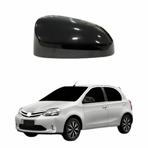 Capa Retrovisor Toyota Etios 2014 Até 2021 Lado Esquerdo Motorista