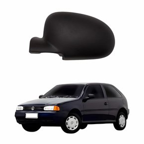 Capa Retrovisor Vw Gol 1995 1996 1997 1998 1999 Lado Esquerdo Motorista