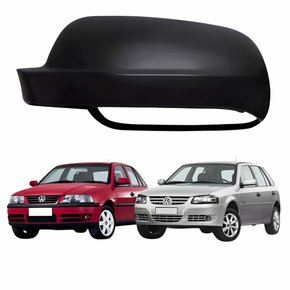 Capa Retrovisor Vw Gol G3 1999 Até 2005 Vw Gol G4 2005 Até 2012 Texturizado Lado Esquerdo Motorista